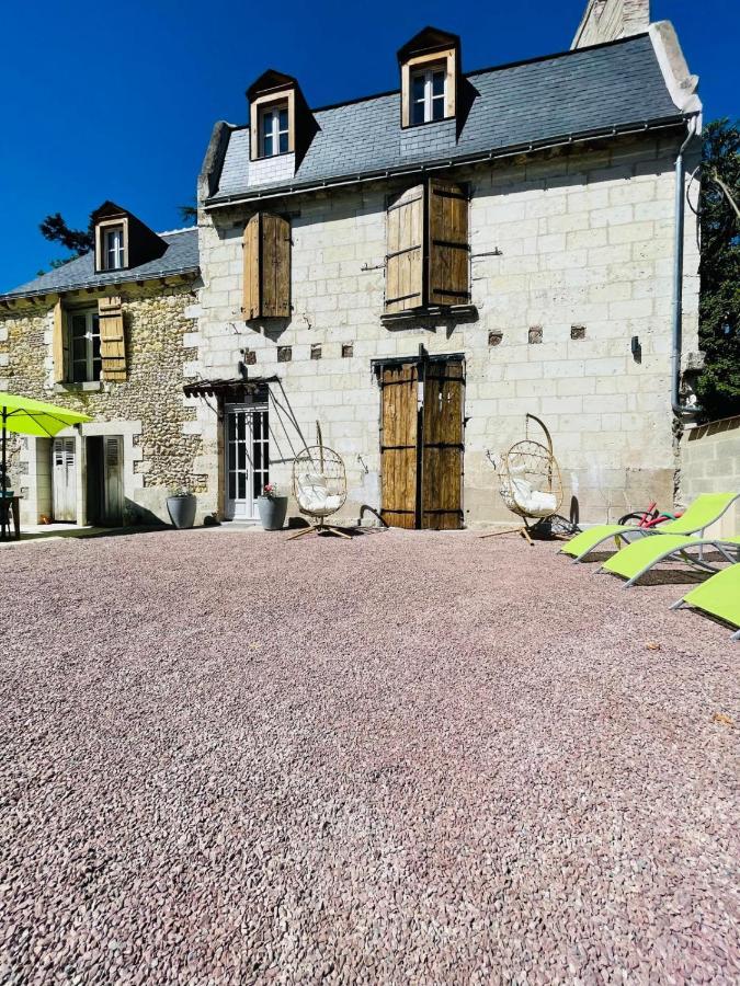 The Ronsardienne Suite In A Charming Mansion At The Gates Of Tours แซงต์-อแวร์แตง ภายนอก รูปภาพ